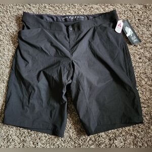 NWT Fox Racing Evo Black Ranger Cycling Shorts Women’s XL